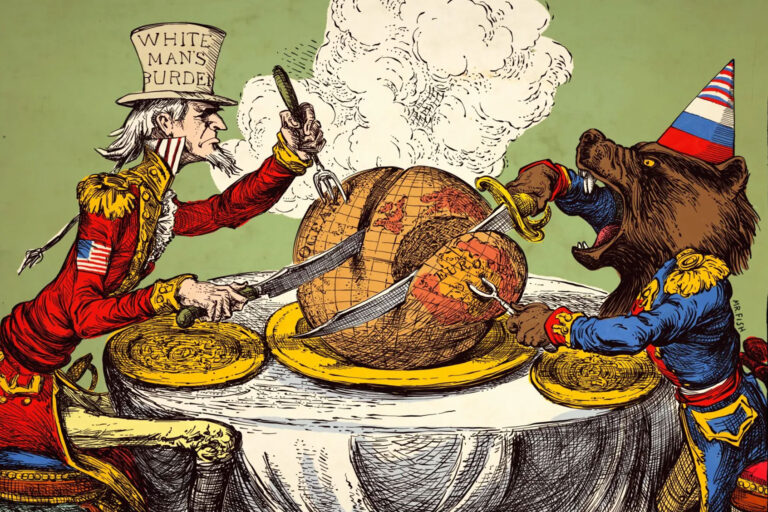 Portion Control (Original illustration by Mr. Fish for Scheerpost)