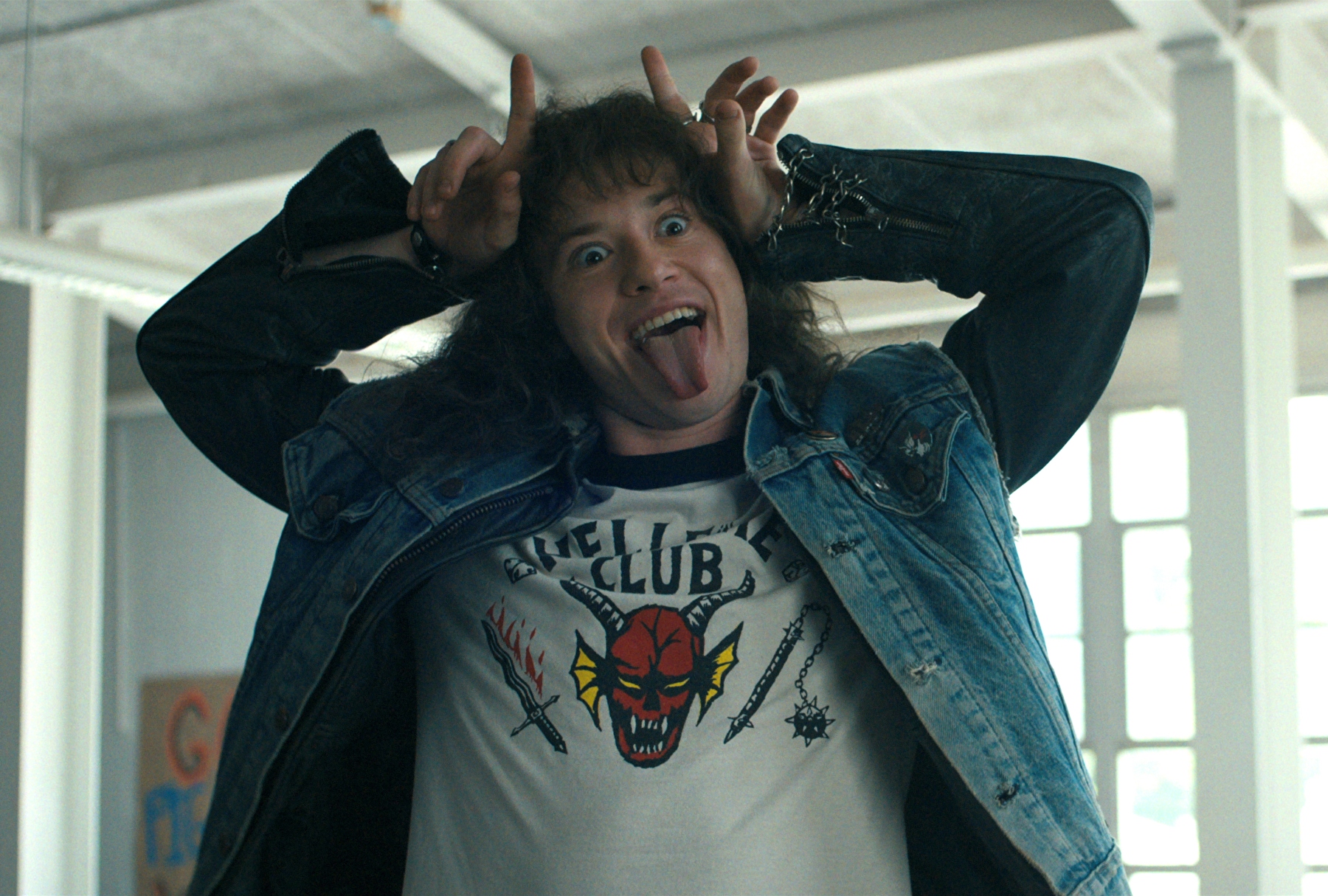 Joseph Quinn as Eddie Munson in "Stranger Things" (Netflix)
