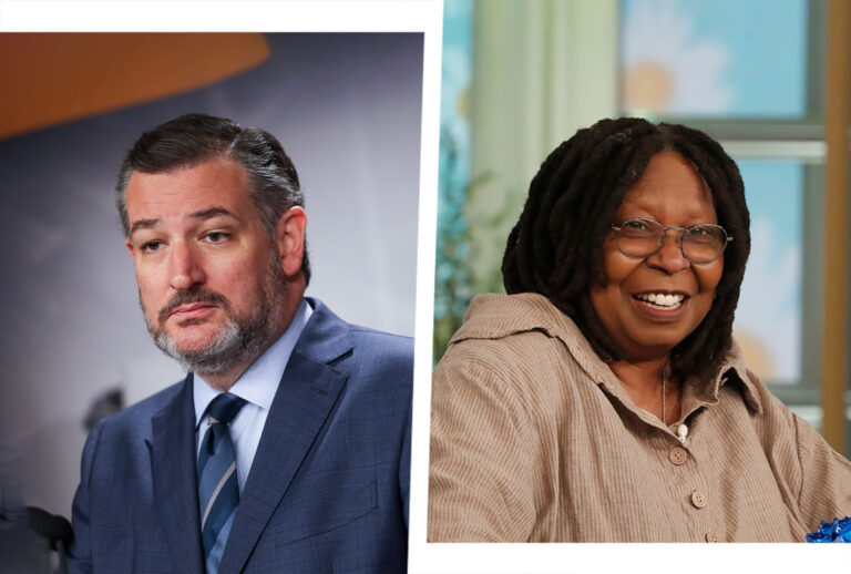 Ted Cruz and Whoopi Goldberg (Photo illustration by Salon/Getty Images/ABC/Lou Rocco)