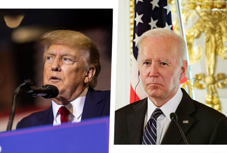 Donald Trump and Joe Biden (Photo illustration by Salon/Getty Images)
