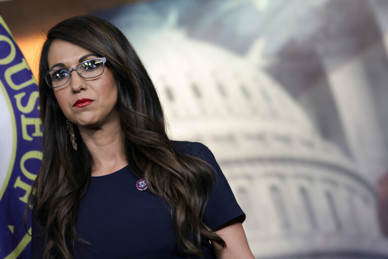 U.S. Rep. Lauren Boebert (R-CO) attends a House Second Amendment Caucus press conference at the U.S. Capitol on June 08, 2022 in Washington, DC. (Kevin Dietsch/Getty Images)