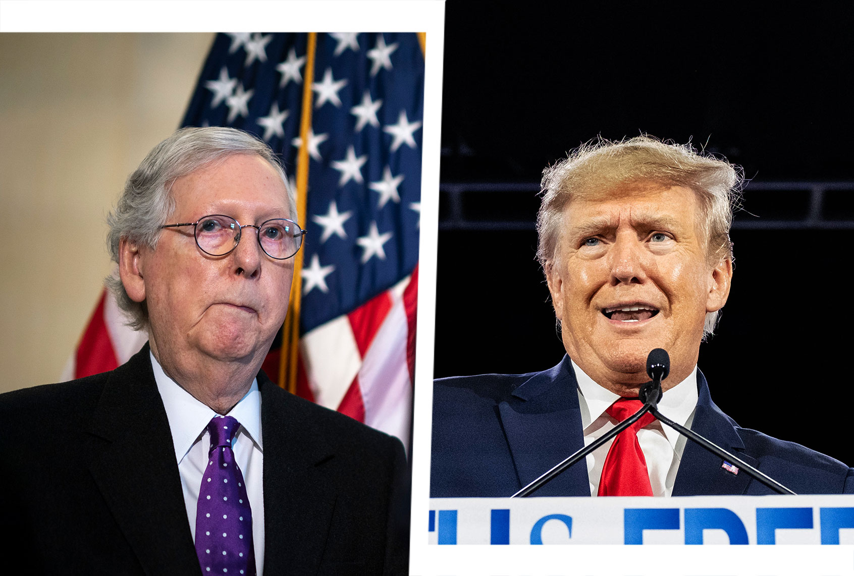Mitch McConnell and Donald Trump (Photo illustration by Salon/Getty Images)