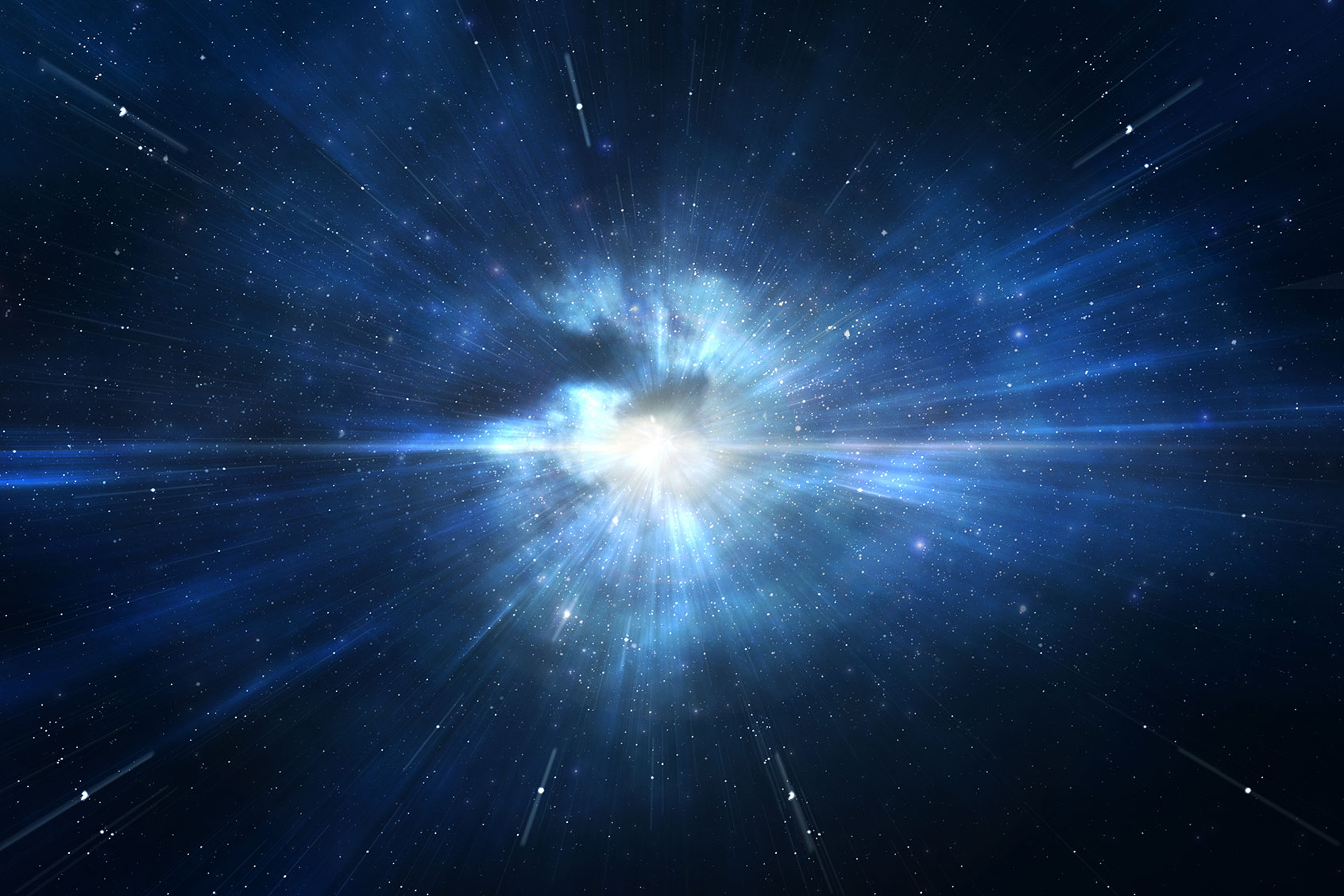 Space warp travels through the universe (Getty Images/pixelparticle)