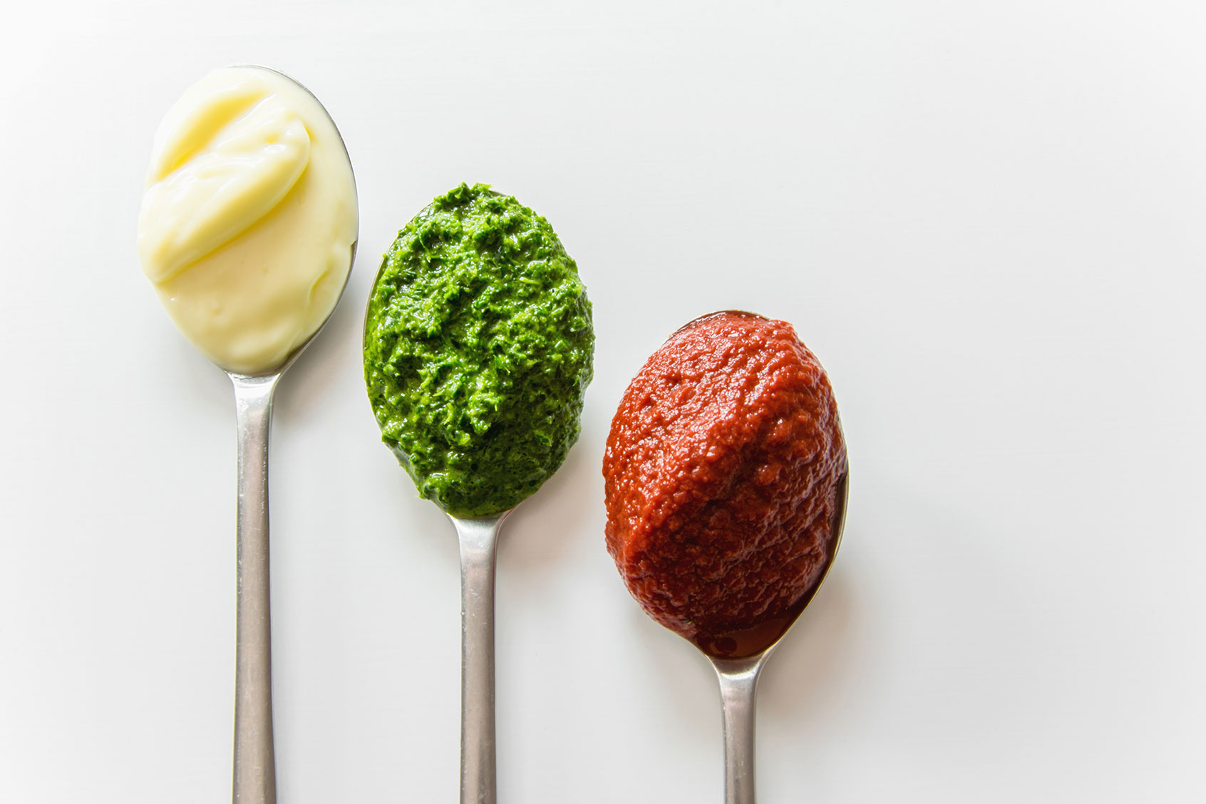 Spoons with sauces (Getty Images / Anna Petrova Ilieva-Alikaj / EyeEm)