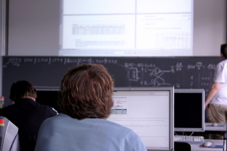Student sitting in class (Getty Images/lisapics)