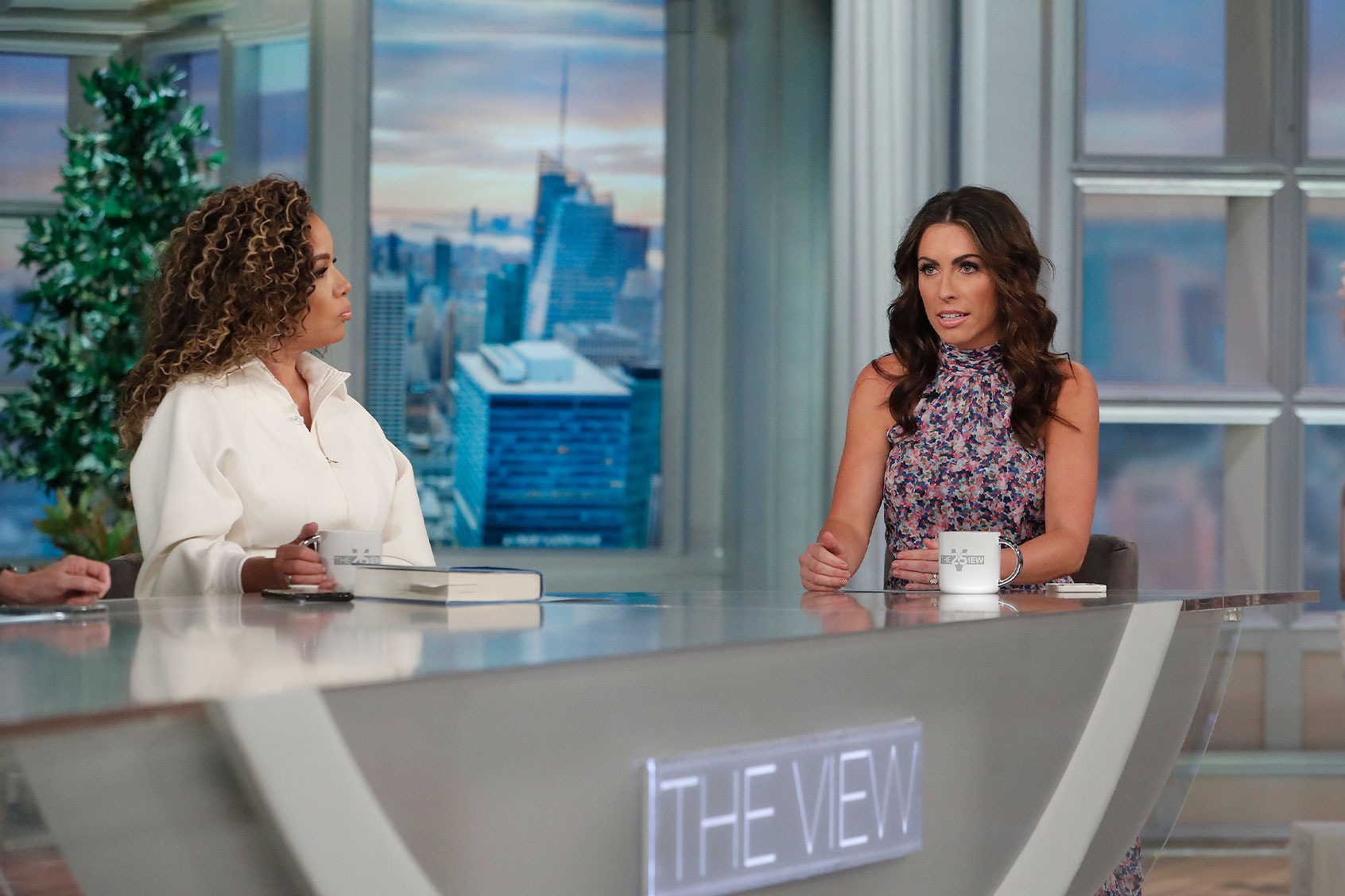 Sunny Hostin and Alyssa Farah Griffin on "The View" (ABC/Lou Rocco)
