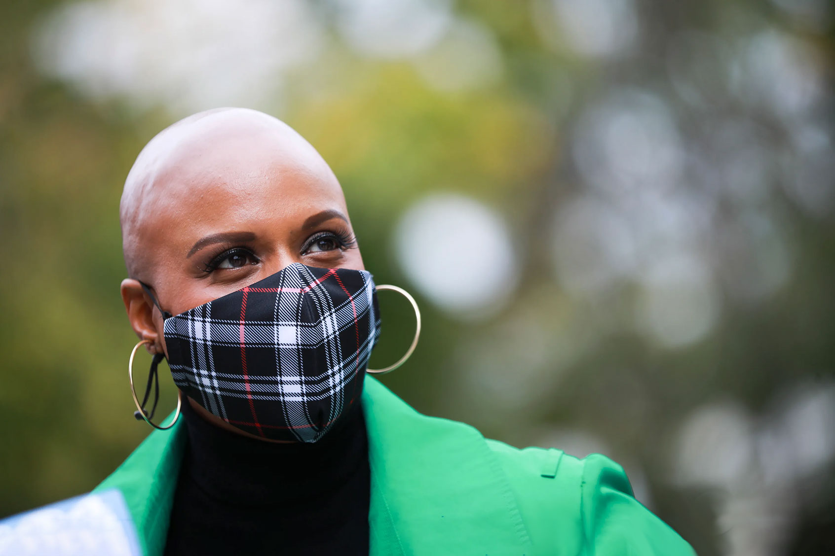 Rep. Ayanna Pressley, D-Mass. (Nicolaus Czarnecki/MediaNews Group/Boston Herald via Getty Images)