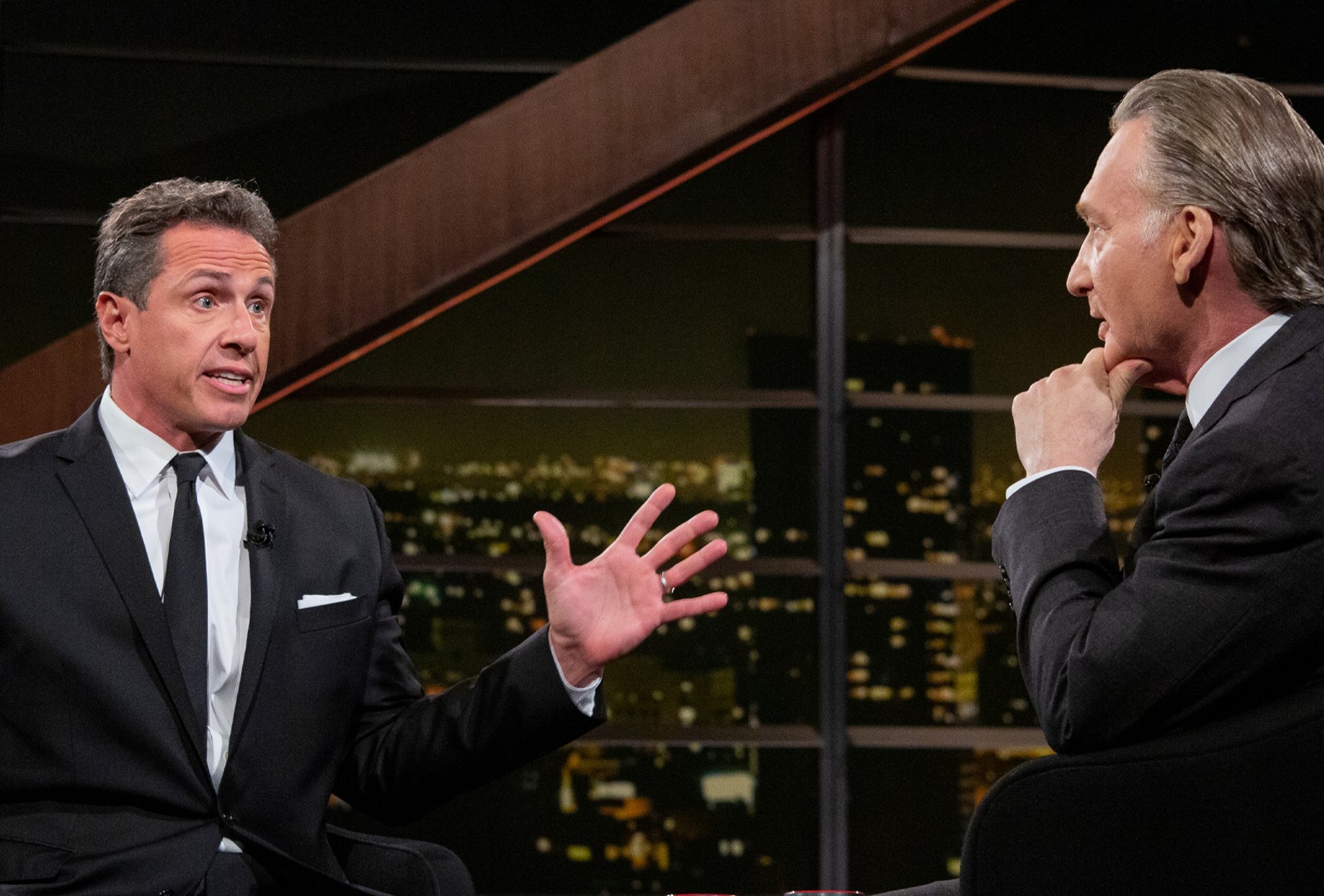 Chris Cuomo on "Real Time With Bill Maher" (HBO Max)