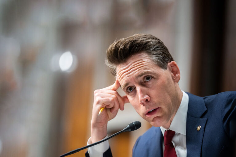 Sen. Josh Hawley, R-Mo. (Tom Williams/CQ-Roll Call, Inc via Getty Images)