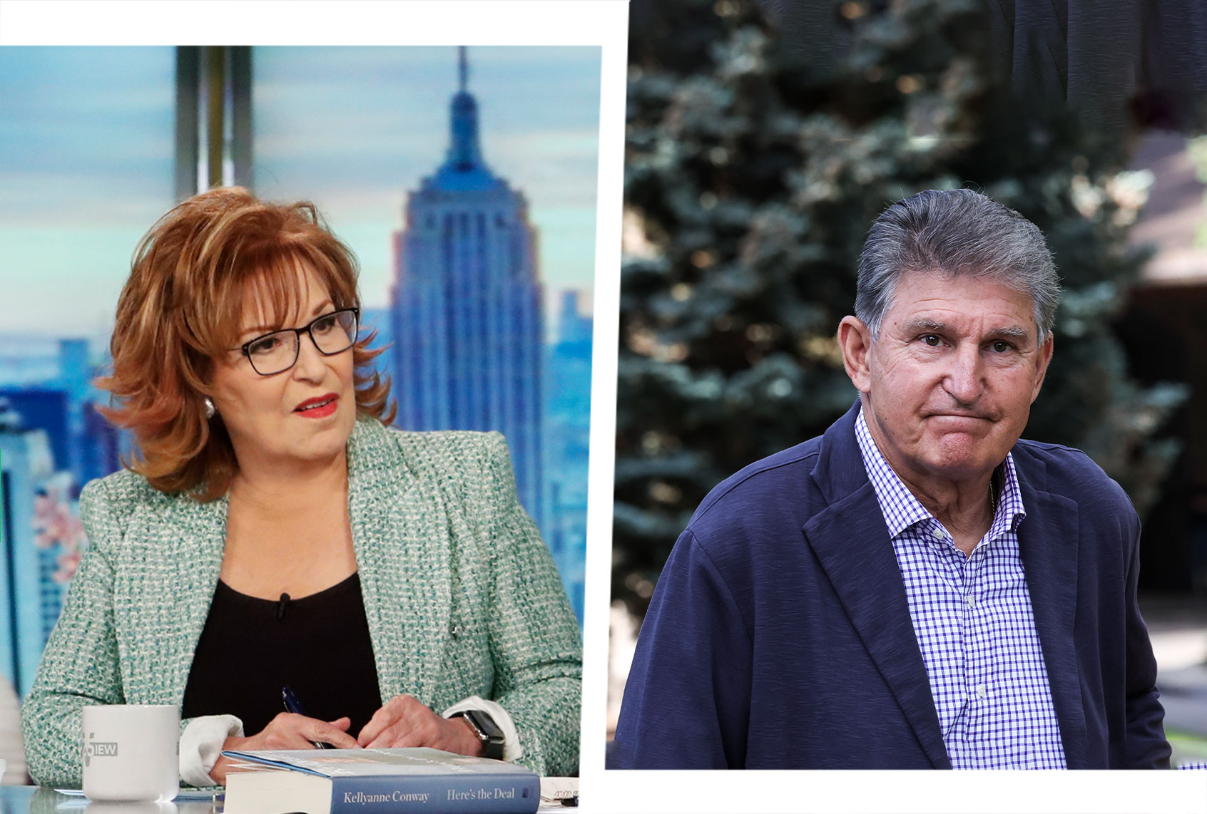 Joy Behar and Joe Manchin (Photo illustration by Salon/ABC/Lou Rocco/Kevin Dietsch/Getty Images)