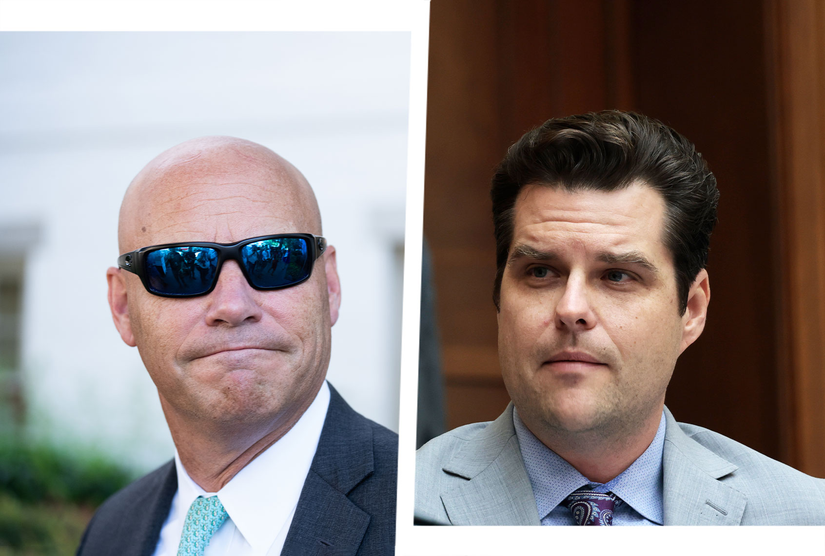 Marc Short, former chief of staff to Vice President Mike Pence | Rep. Matt Gaetz (R-FL) (Photo illustration by Salon/Getty Images)