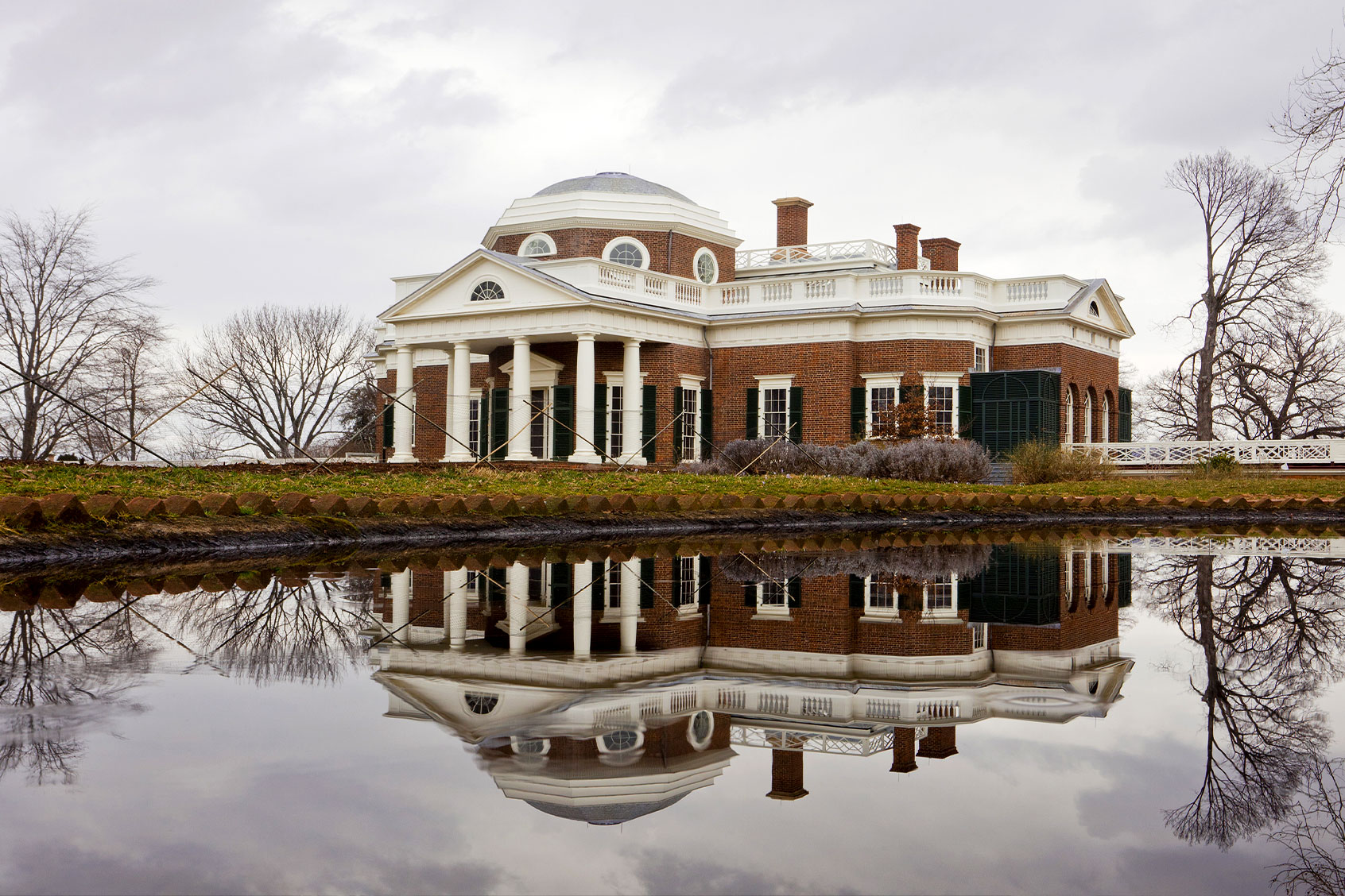 USA, Virginia, Charlottesville City, Monticello, Thomas Jefferson House (Jose-Fuste RAGA/Gamma-Rapho via Getty Images)