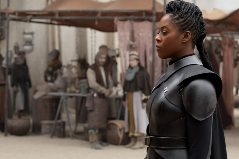 Moses Ingram as Inquisitor Reva in "Obi-Wan Kenobi" (Lucasfilm/Disney+)