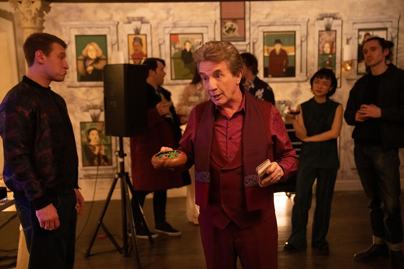 Oliver (Martin Short) in "Only Murders in the Building" (Craig Blankenhorn/Hulu)