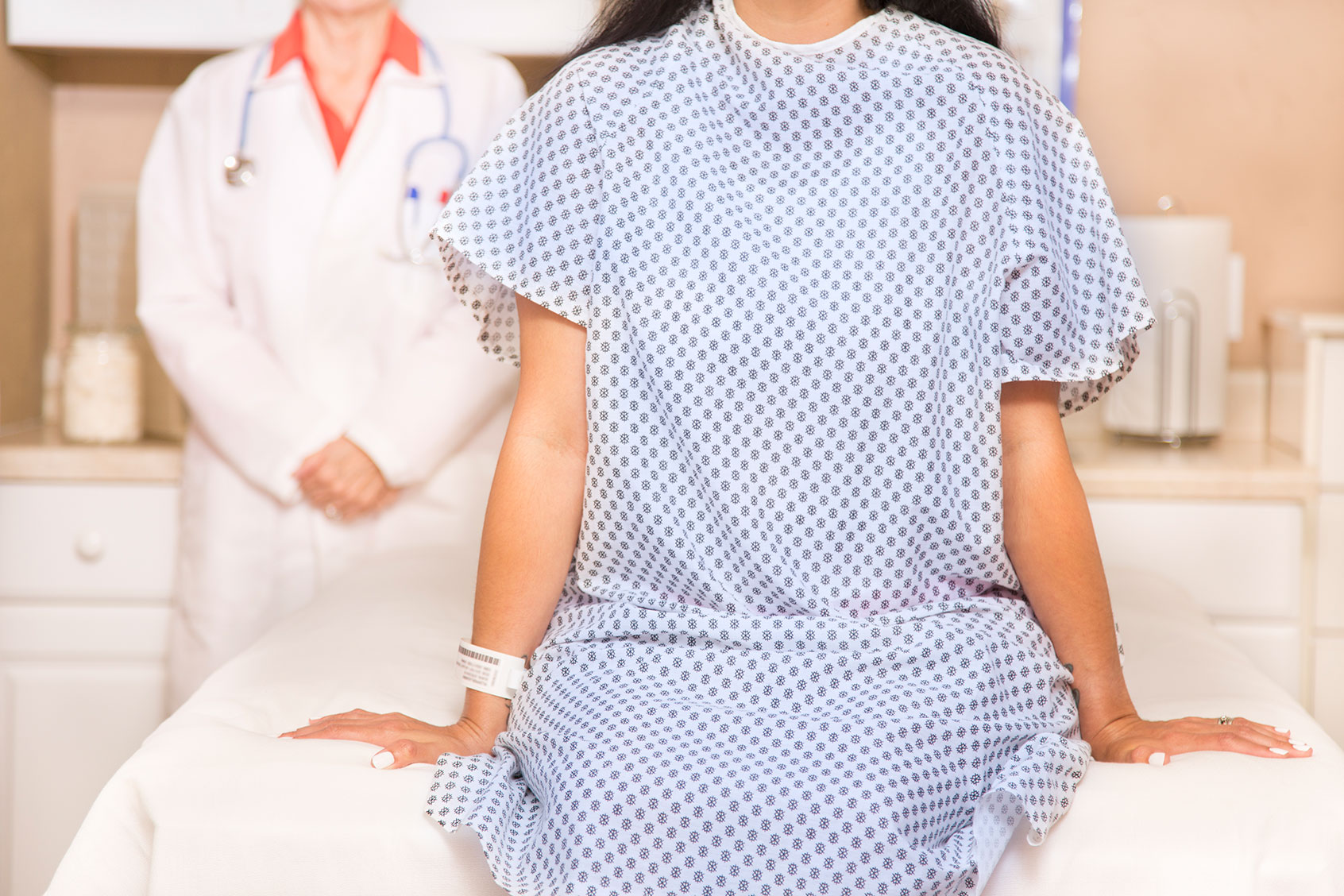 Woman at the doctor's office (Getty Images/fstop123)