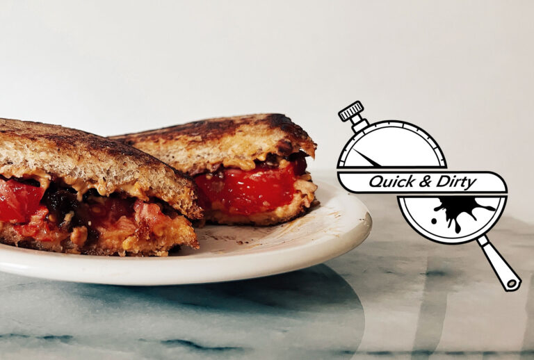 Peanut Butter, Bacon and Tomato Sandwich (Mary Elizabeth Williams)