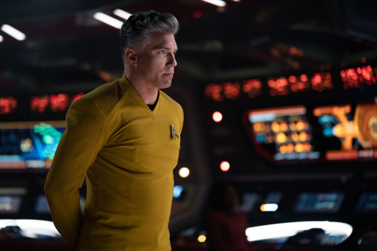 Anson Mount as Pike of the Paramount+ original series "Star Trek: Strange New Worlds" (Marni Grossman/Paramount+)