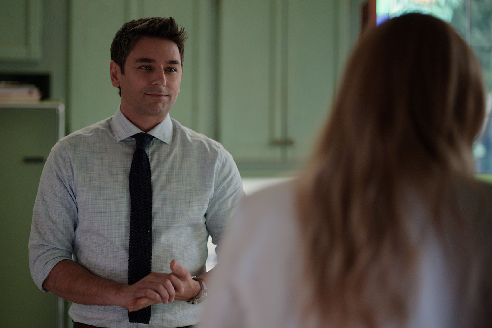 Mark Ghanimé as Cameron in "Virgin River" (Courtesy Of Netflix)