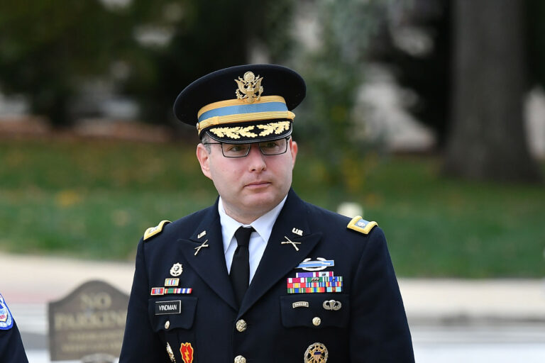 Alexander Vindman, National Security Council Director for European Affairs, in Washington, DC on October 29, 2019. (MANDEL NGAN/AFP via Getty Images)