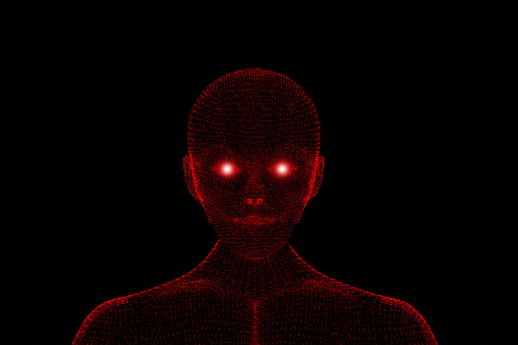 Red Evil Artificial Intelligence, concept (Getty Images/tampatra)