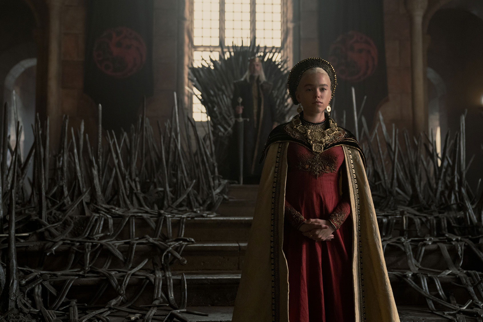 Milly Alcock in "House of the Dragon" (Courtesy of Ollie Upton/HBO)