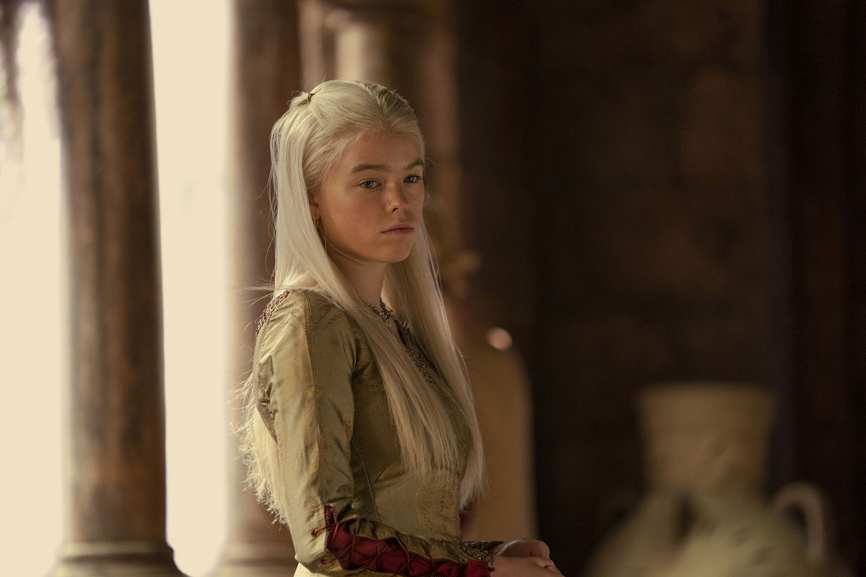 Milly Alcock in "House of the Dragon" (Ollie Upton / HBO)