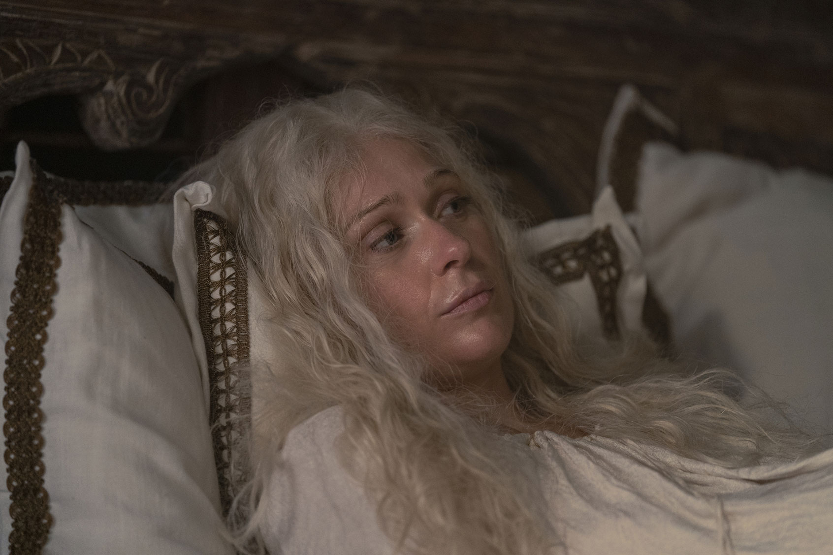 Sian Brooke as Aemma Arryn in "House of the Dragon" (Ollie Upton / HBO)