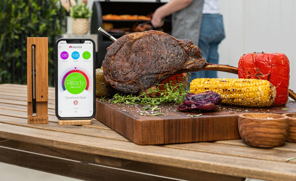 The Best Leave-In Smart Meat Thermometer (courtesy of Meater)