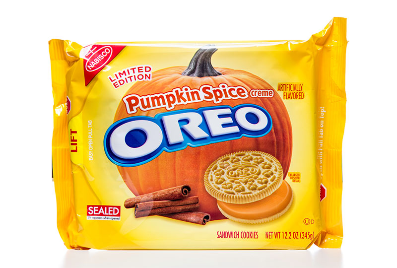 Nabisco Limited Edition Pumpkin Spice Creme Oreo