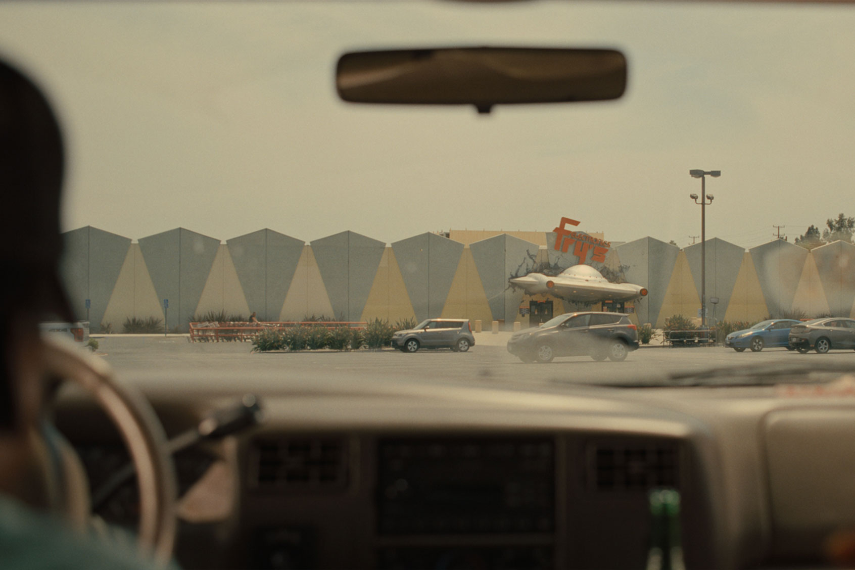 Fry's Electronics in Burbank in "Nope" (Universal Pictures)