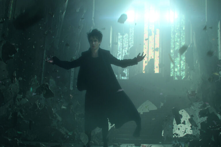 Tom Sturridge as Dream in "﻿The Sandman" (Netflix)