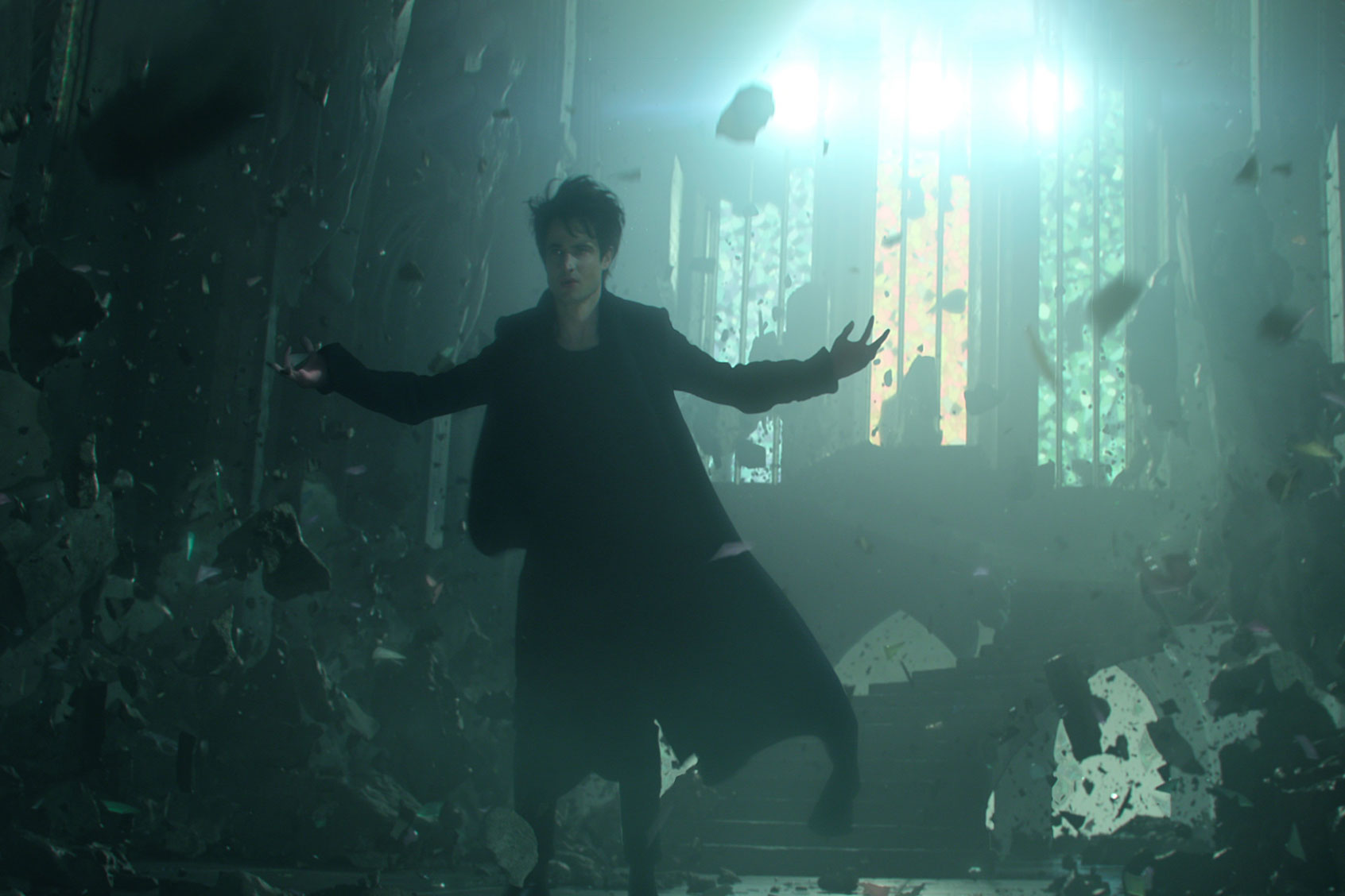 Tom Sturridge as Dream in "﻿The Sandman" (Netflix)