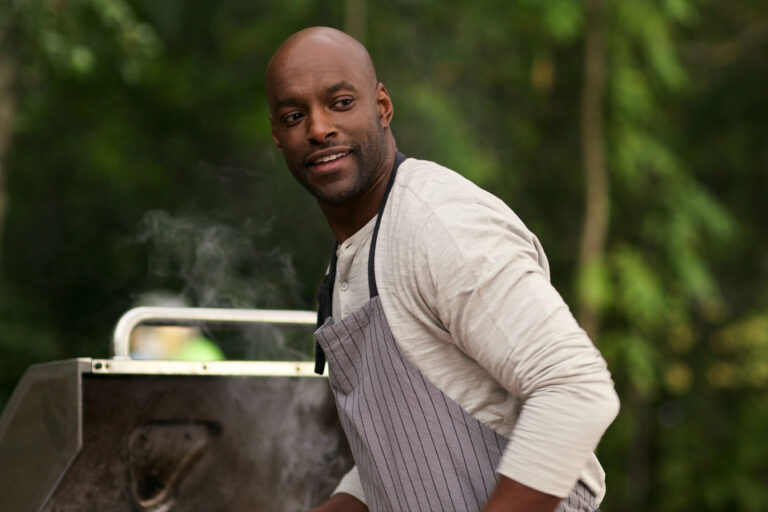 Colin Lawrence as John "Preacher" Middleton of "Virgin River" (Courtesy Of Netflix)