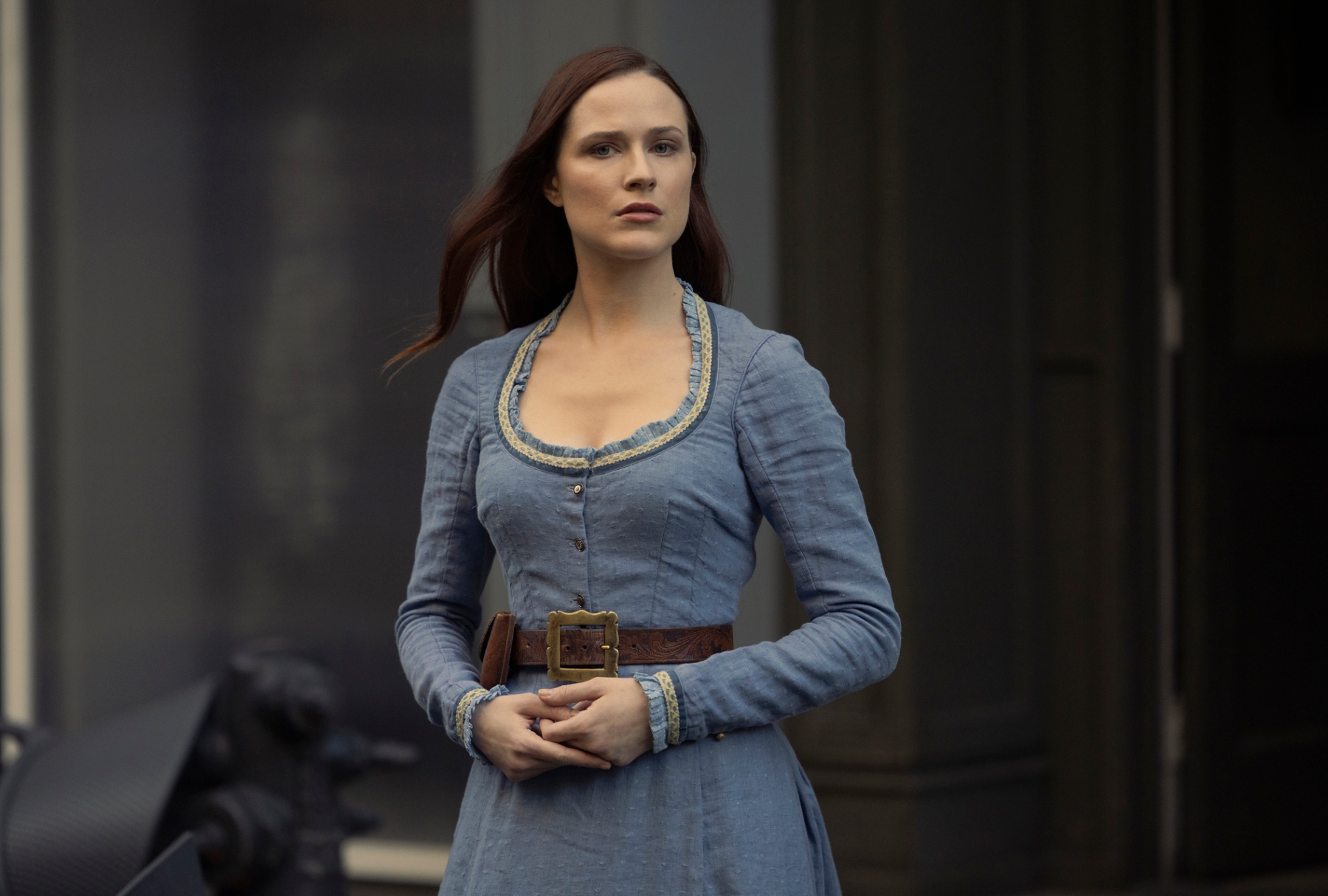 Evan Rachel Wood in "Westworld" (John Johnson/HBO)