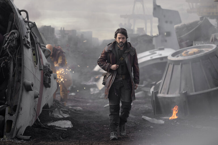 Cassian Andor (Diego Luna) in Lucasfilm's "ANDOR" (Lucasfilm/Disney)