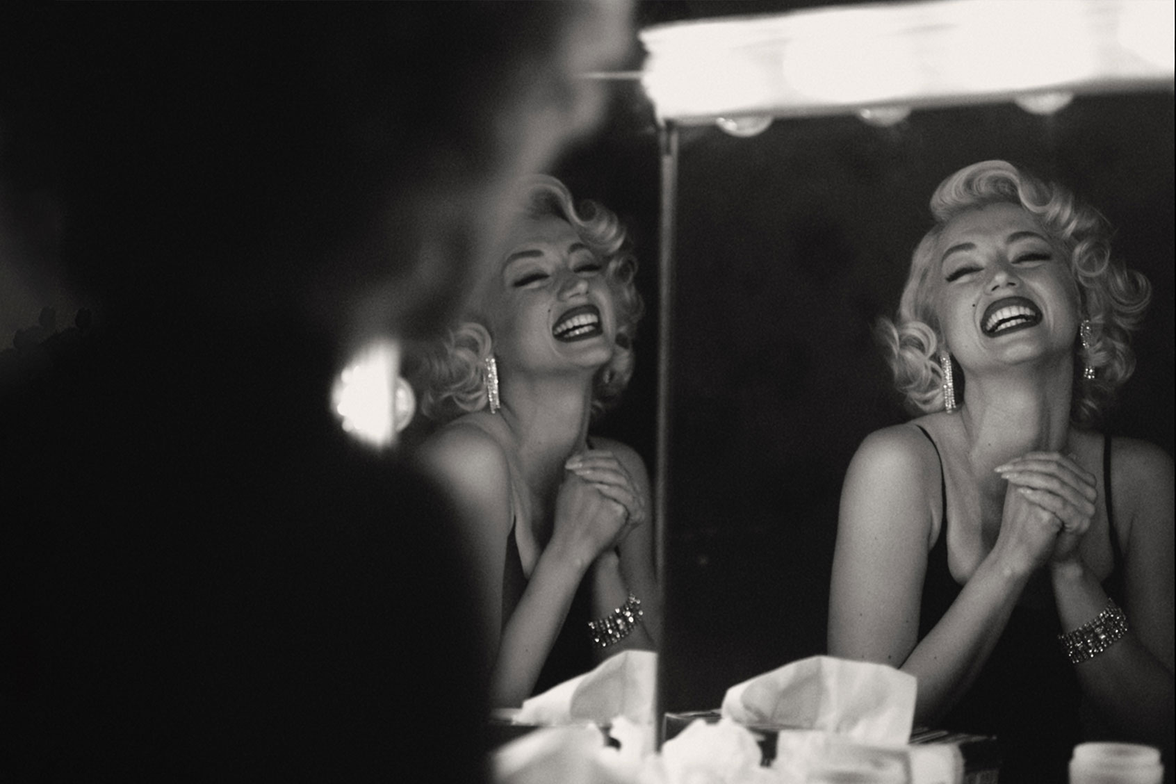 Ana de Armas as Marilyn Monroe in "Blonde" (Netflix)