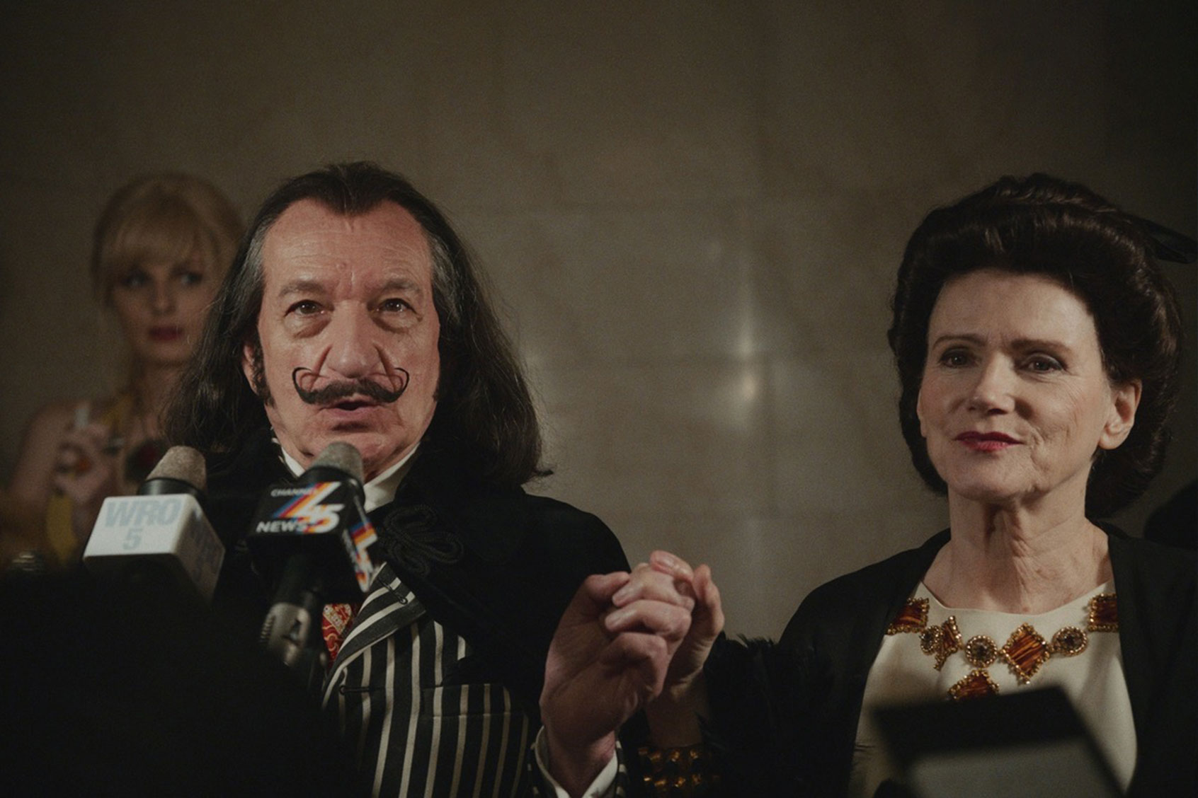 Ben Kingsley and Barbara Sukowa in "Dalíland" (Rekha Garton and Marcel Zyskind)
