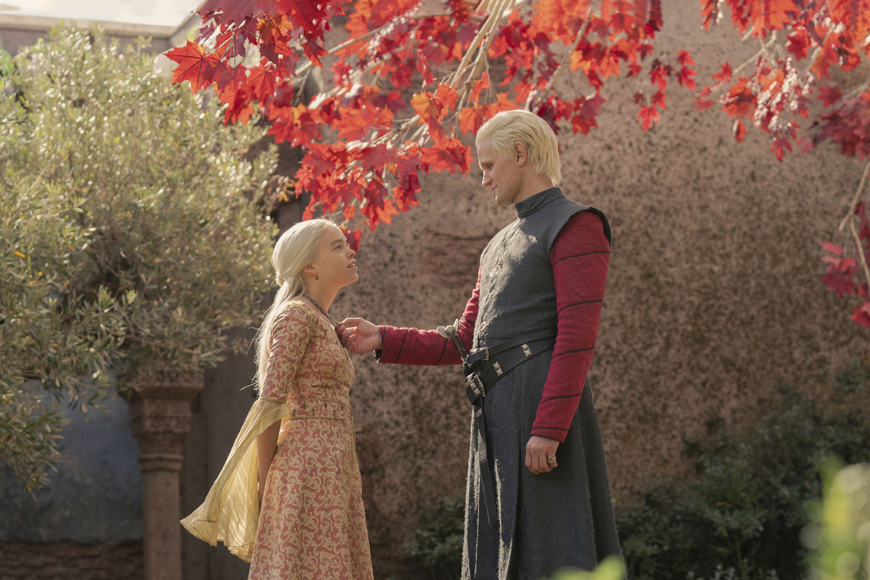 Matt Smith and Milly Alcock in "House of the Dragon" (Ollie Upton / HBO)