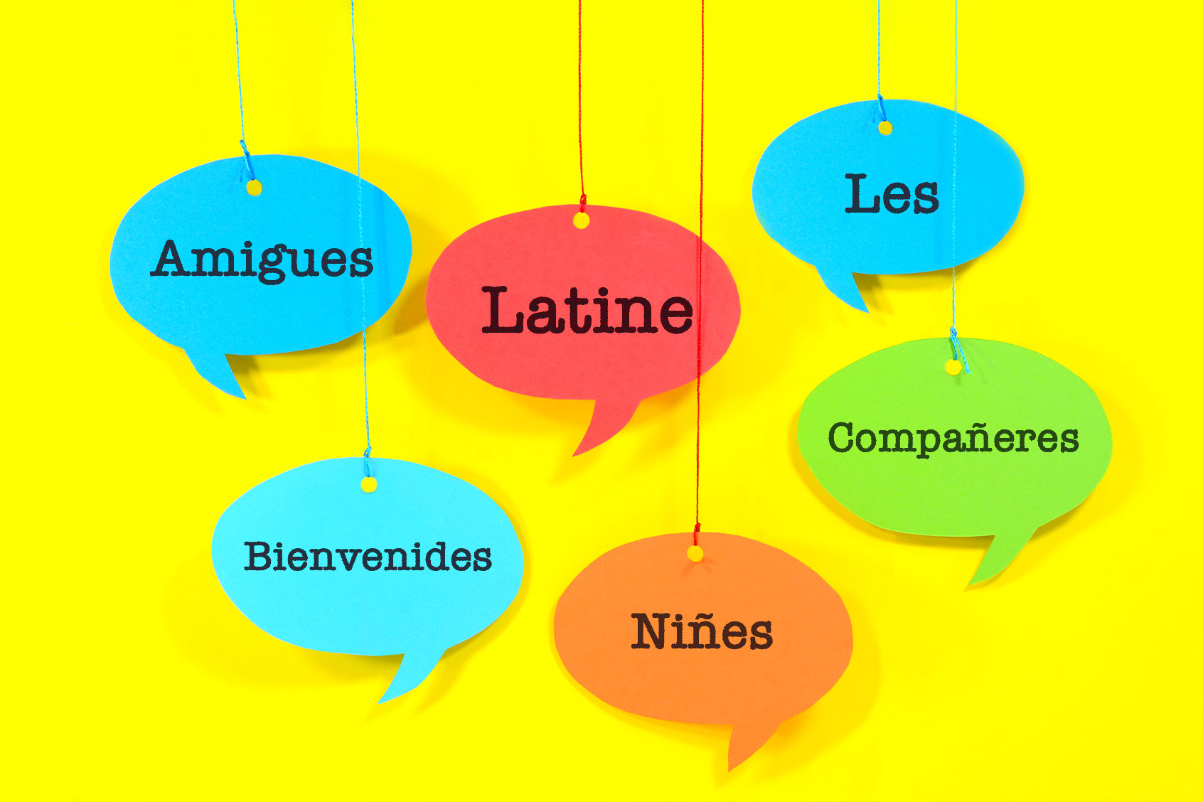 Multicolored speech bubbles (Salon/Getty Images/jayk7)