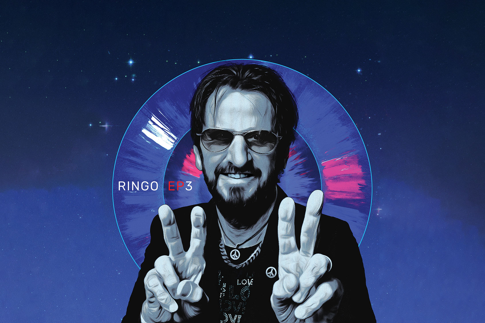 Ringo Starr’s third EP, titled EP3 (Beautiful Day Media/UMe)