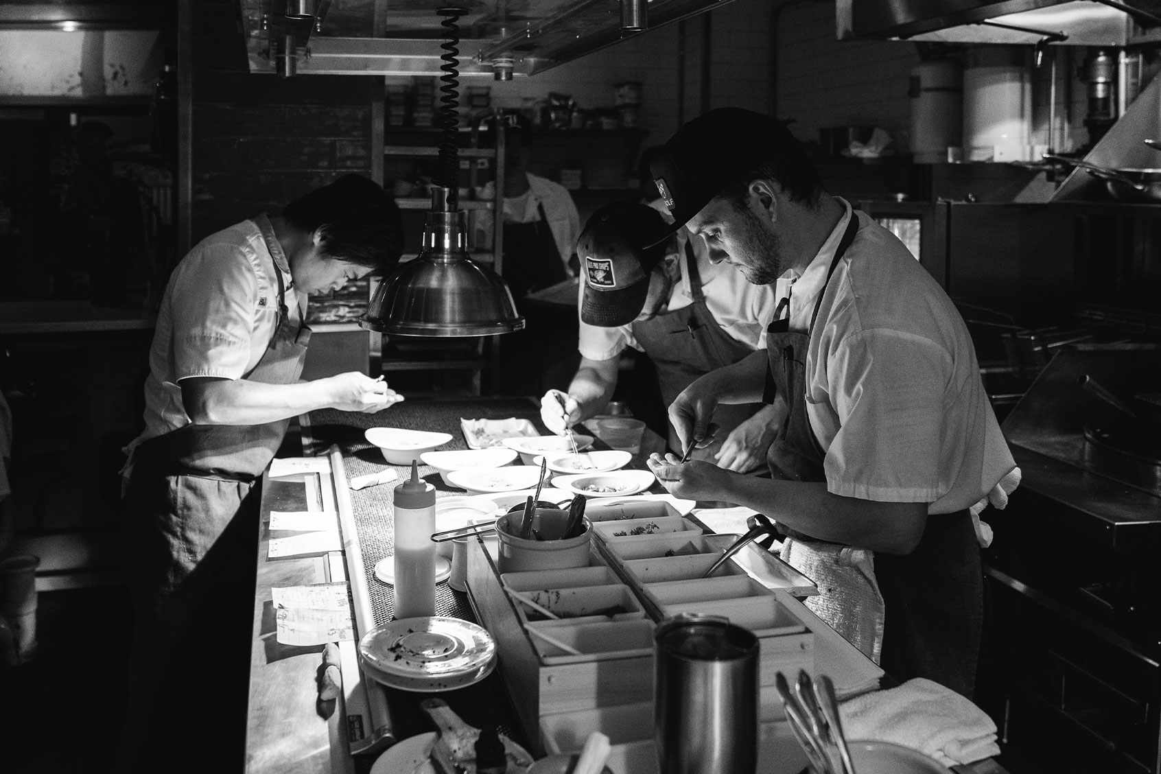 The staff at Lazy Betty at work (Andrew Thomas Lee)