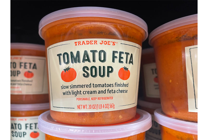 Trader Joe's Tomato Feta Soup