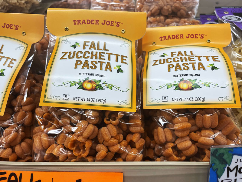 Fall Zucchette Pasta