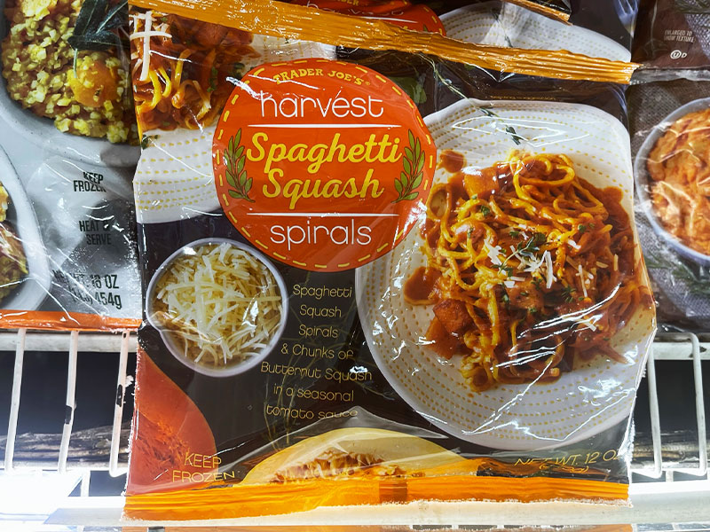 Harvest Spaghetti Squash Spirals