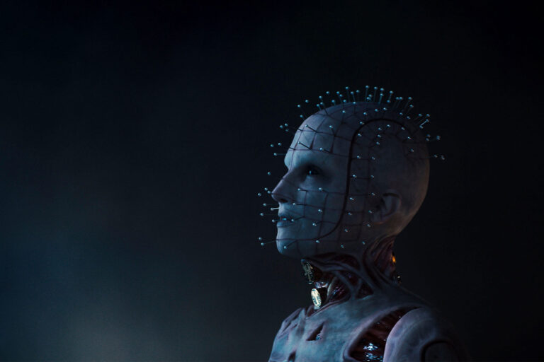 Jamie Clayton as Pinhead in "Hellraiser" (Spyglass Media Group)
