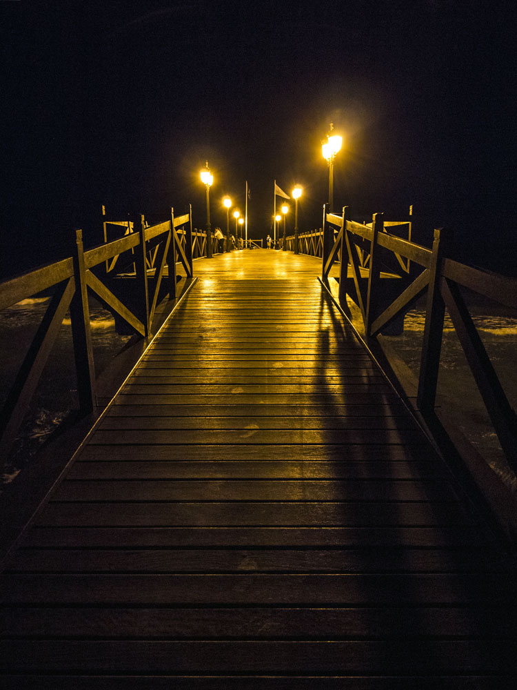 Photo of the Pier in front of the Marbella club hotel in Marbella