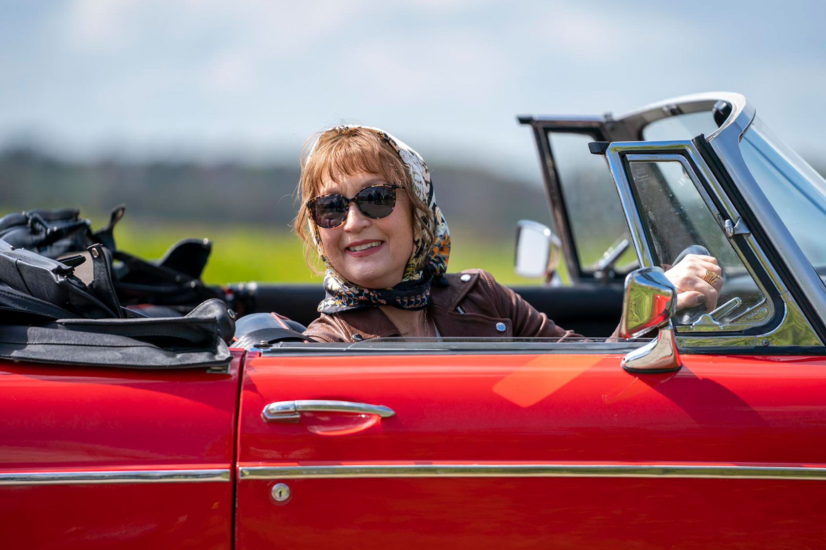 Lesley Manville as Susan Ryeland in "Magpie Murders" (PBS/Eleventh Hour Films/ Nick Wall)