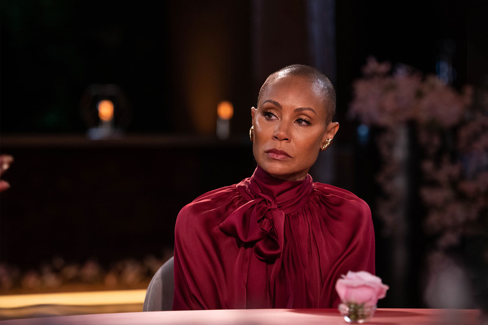 Jada Pinkett Smith on "Red Table Talk" (Red Table Talk/Facebook Watch/Jordan Fisher)