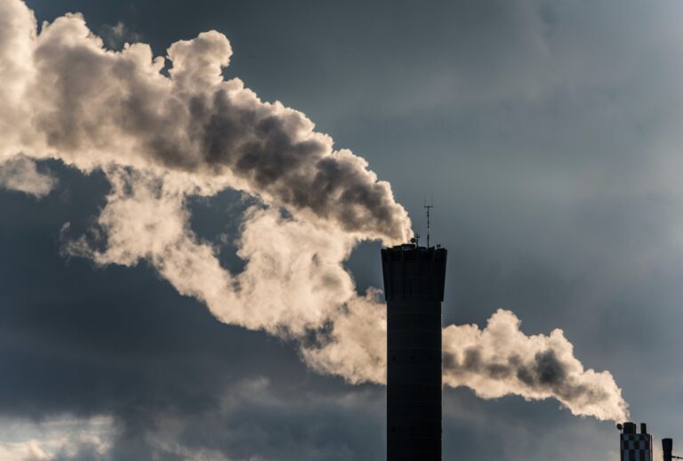 Smoke stack. (EThamPhoto/Getty Images)