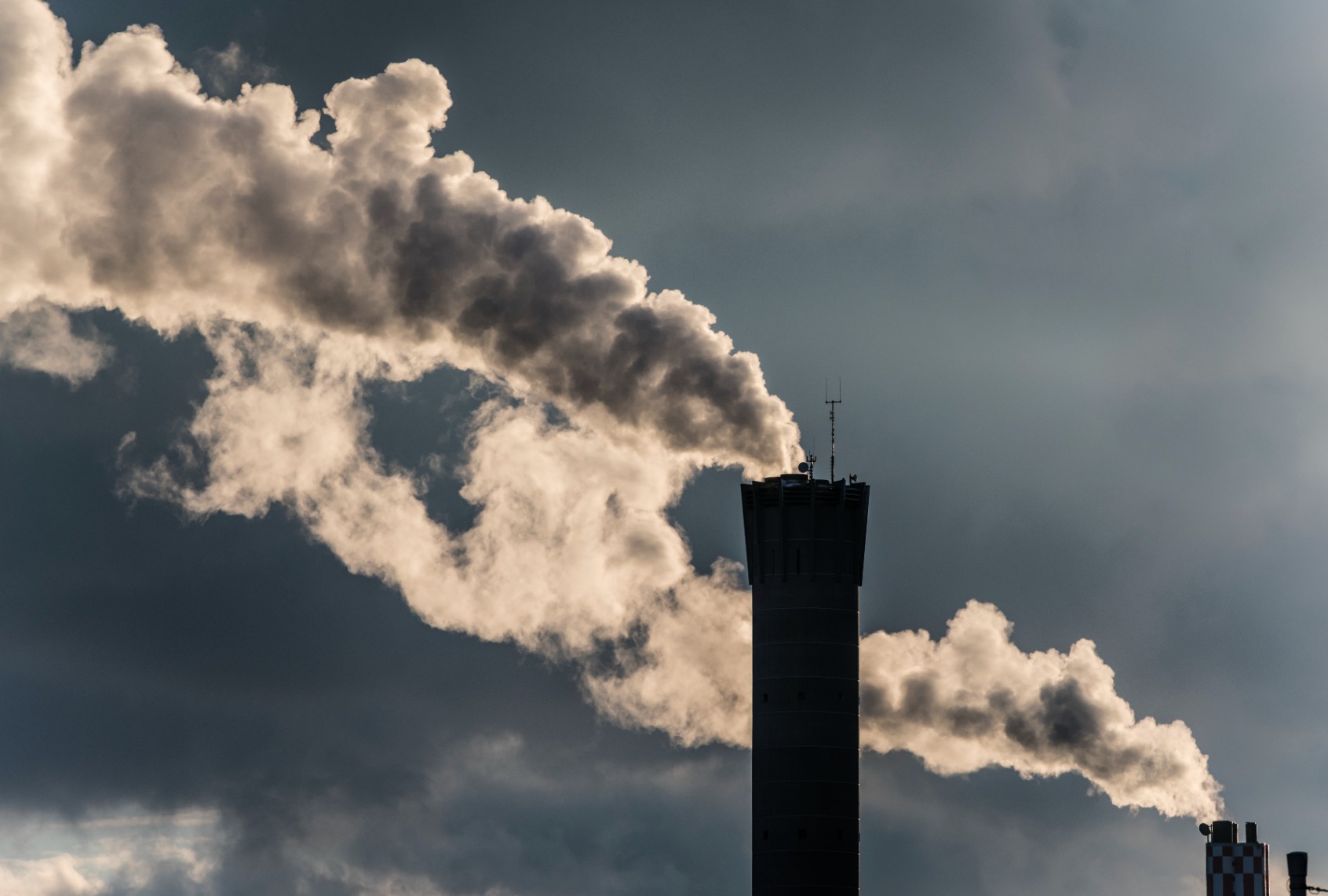 Smoke stack. (EThamPhoto/Getty Images)